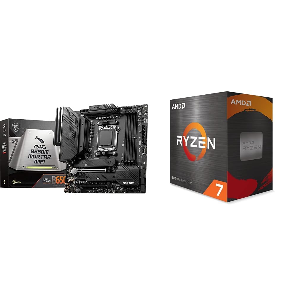 Amazon | MSI マザーボード MAG B650M MORTAR WIFI AMD Ryzen 7000  