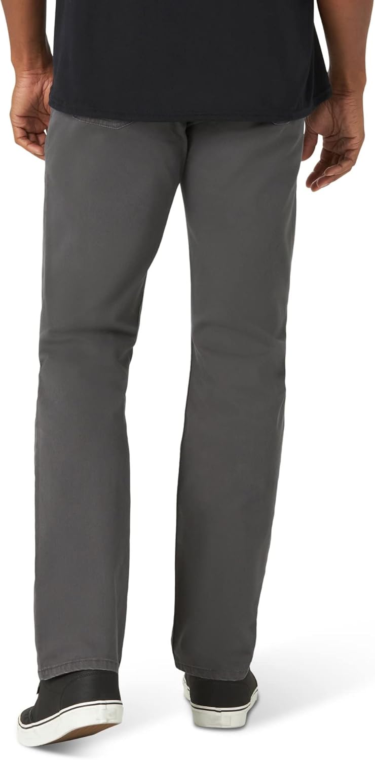 Men's Straight Fit Jean (Grey, 40x30)