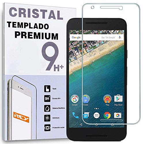 Electrónica Rey Protector de Pantalla para Google LG Nexus 5X Cristal Vidrio...