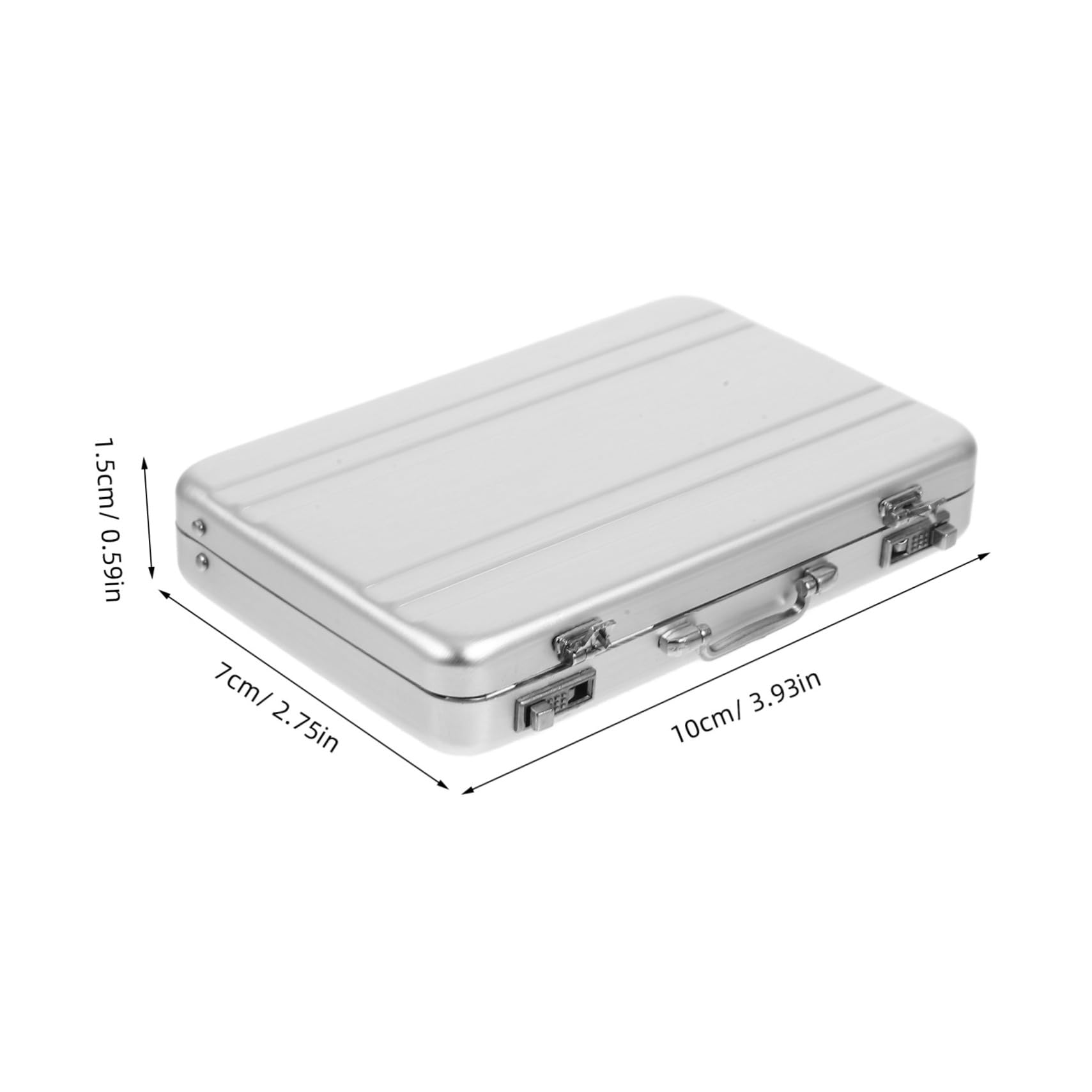 HOMSFOU 4 Stück Multifunktionale Kartenaufbewahrungsbox aus Tragbarer Kartenhalter für Visitenkarten und Id Karten und Robust für Reisen und Büro Design für Stilvolle Organisation