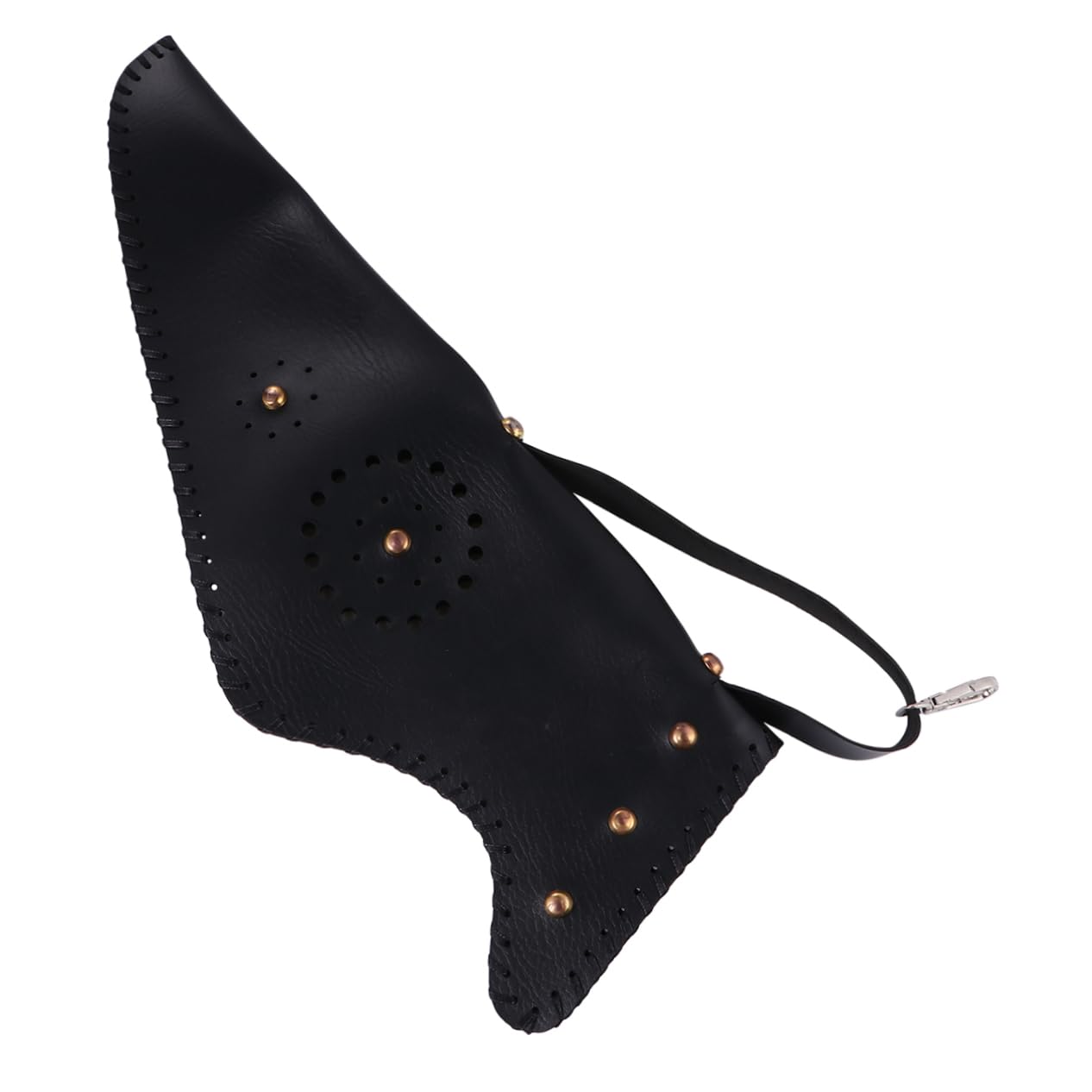 BESTonZON 1Pc Wear Resistant Leather Arrow Bag High Capacity Stylish for Outdoor Hunting Riding Suitable for Left Right Hand Comfortable Washable Design