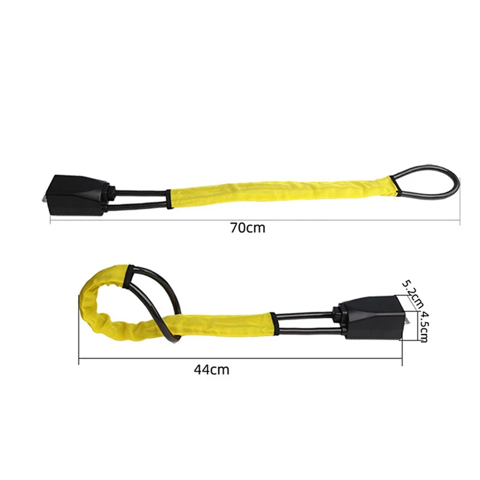 Cierre del cinturón de Seguridad del Volante con, Cerradura Universal for Volante de Coche con Hebilla for cinturón Seguridad, Multicolor(Red)