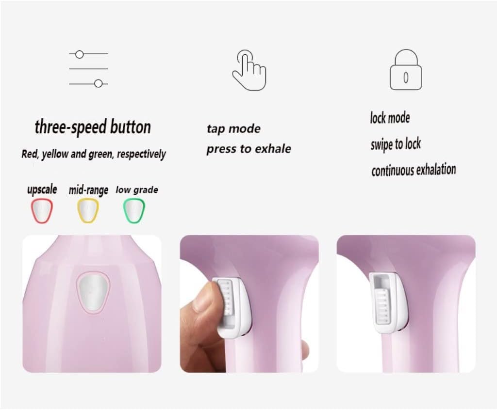 Plancha A Vapor para Ropa, 350ML Visual Water Tank, Anti-Dry Burning, Portable Hand-held Garment Steamer Household Mini Small Steam Iron