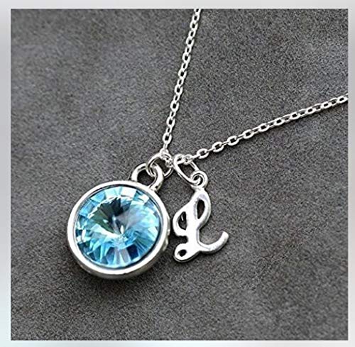 Adabele 20Pcs Grade A April Diamond Clear Birthstone Charms 6Mm (0.24 Inch) Silver Plated Crystal Pendant Drop Beads For Jewelry Craft Making Ccp2-S4 #TOP7