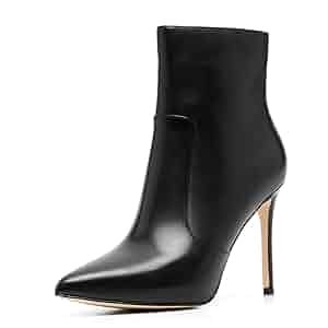 靴 Misbhv stiletto ankle boots vinyl black Misbhv stiletto ankle boots vinyl black