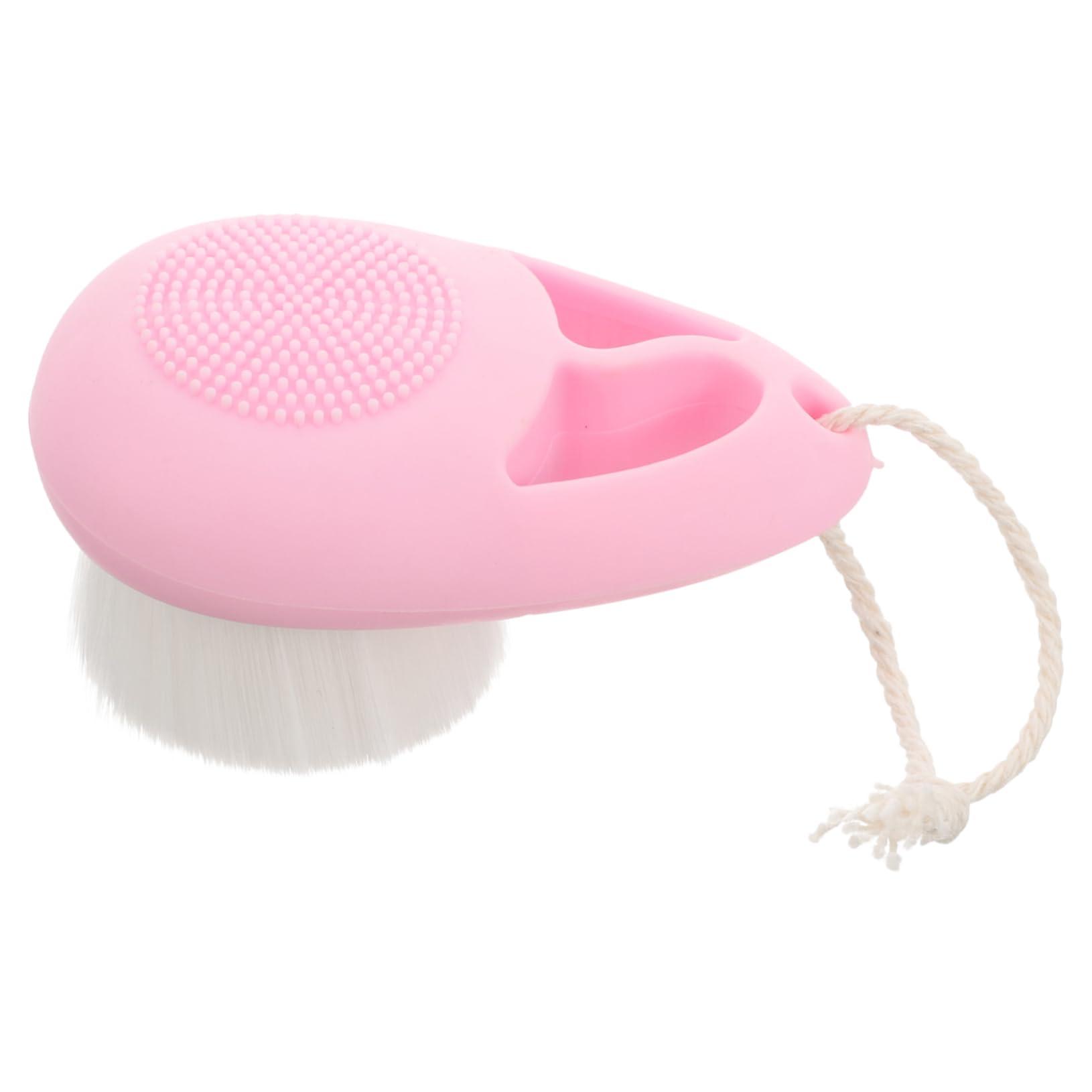 LIFKOME Face Wash Brush Exfoliating Facial Scrubber Silicone Brush for Women Gentle Manual Cleansing Tool