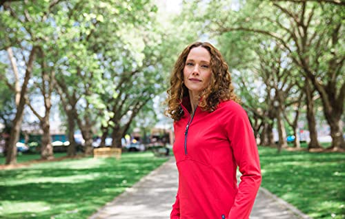 Cutter & Buck Women's Long Sleeve Adapt Eco Knit Half Zip Pullover, College Orange, Xxl #TOP5