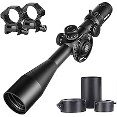 ARORY Rifle Scopes for Hunting - 4-16x44 Rifle Scope with MOA Reticle and Parallax Adjustment, First Focal Plane FFP Gun Scopes, Sunshade Included, Waterproof, Fogproof, 30mm Tube