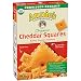 Annie's Organic Cheddar Squares, Baked Cheese Crackers, 6.75 oz Box