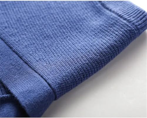 Men Winter V Neck Vest Woolen Fashion Knit Cardigan Casual Sleeveless Sweater4