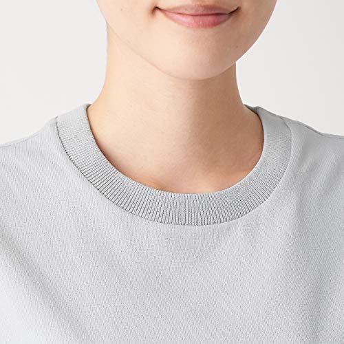 最安値 良品計画 無印良品 丈夫で 洗えるニットtシャツ 婦人 S ライトシルバーグレー の価格比較