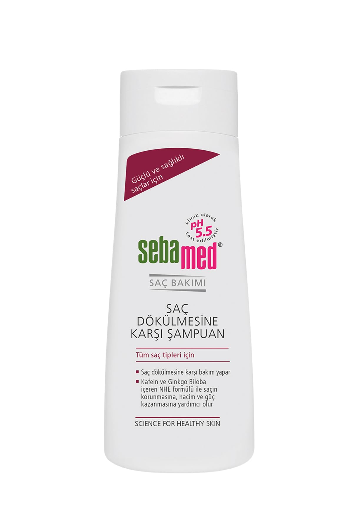 Sebamed Saç Dökülmesine Karşı Güçlendirici Etkili Kafein ve Ginkgo Biloba İçerikli Şampuan 200 Ml