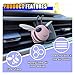 Little Bee Car Air Vent Clip, Cute Car Air Freshener Gift, Automobile Perfume Air Conditioning Vent Accessories for Car, Auto Interior Decorations (Pink, 1PCS)