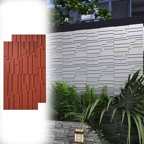 Pannelli da parete 3D per soggiorno, texture decorative impermeabili per interni ed esterni, rivestimento per pareti e soffitti, elegante decorazione per sfondo TV