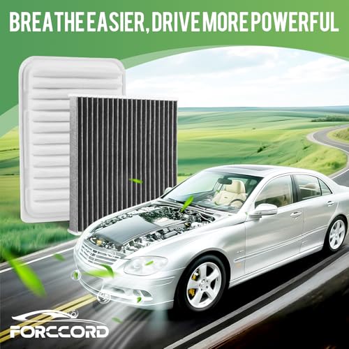 Cabin & Engine Air Filter Combo for Toyota Camry Hybrid 2007-2011 by Forccord - Used condition - Image 8