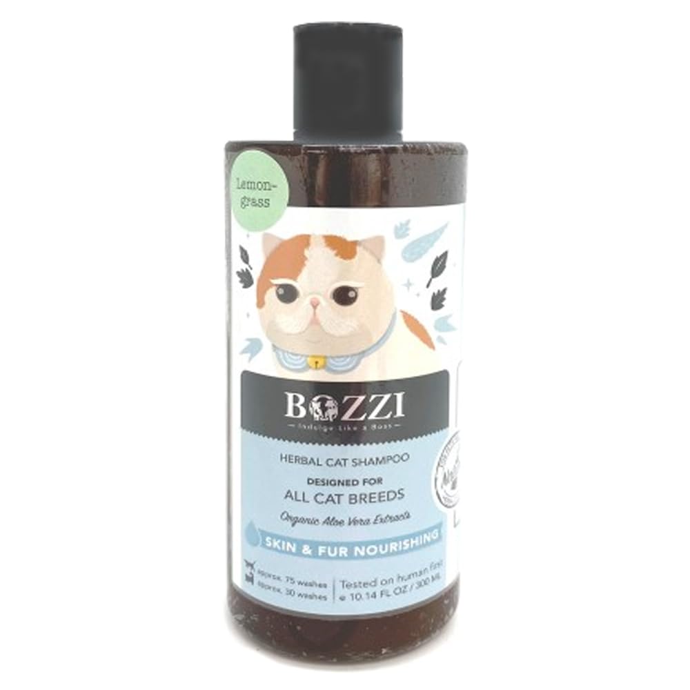 Amazon | BOZZI ペットシャンプー キャットシャンプー 猫用シャンプー
