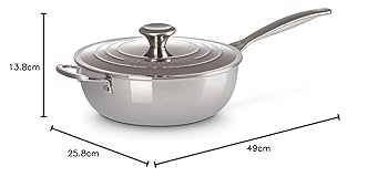 LE CREUSET ル・クルーゼ 3S シェフズパン(ノンスティック)24cm Amazon | ル・クルーゼ (Le Creuset) 3S シェフズパン 24cm