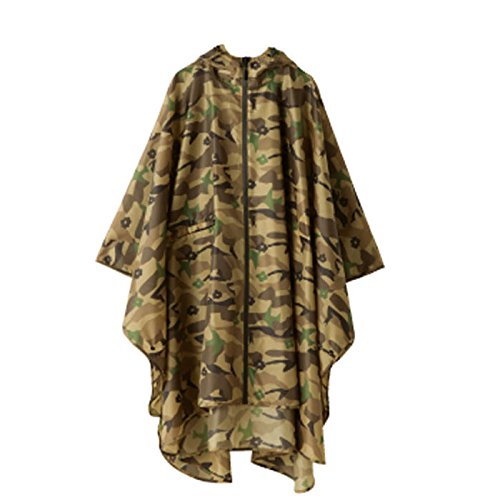 KIU レインポンチョ 2015 キウ ワールドパーティ W.P.C WPC レインコート レイングッズ レインウェア メンズ レディース ユニセックス 男女兼用 rg000022 (K15-023-CAMOUFLAGE)