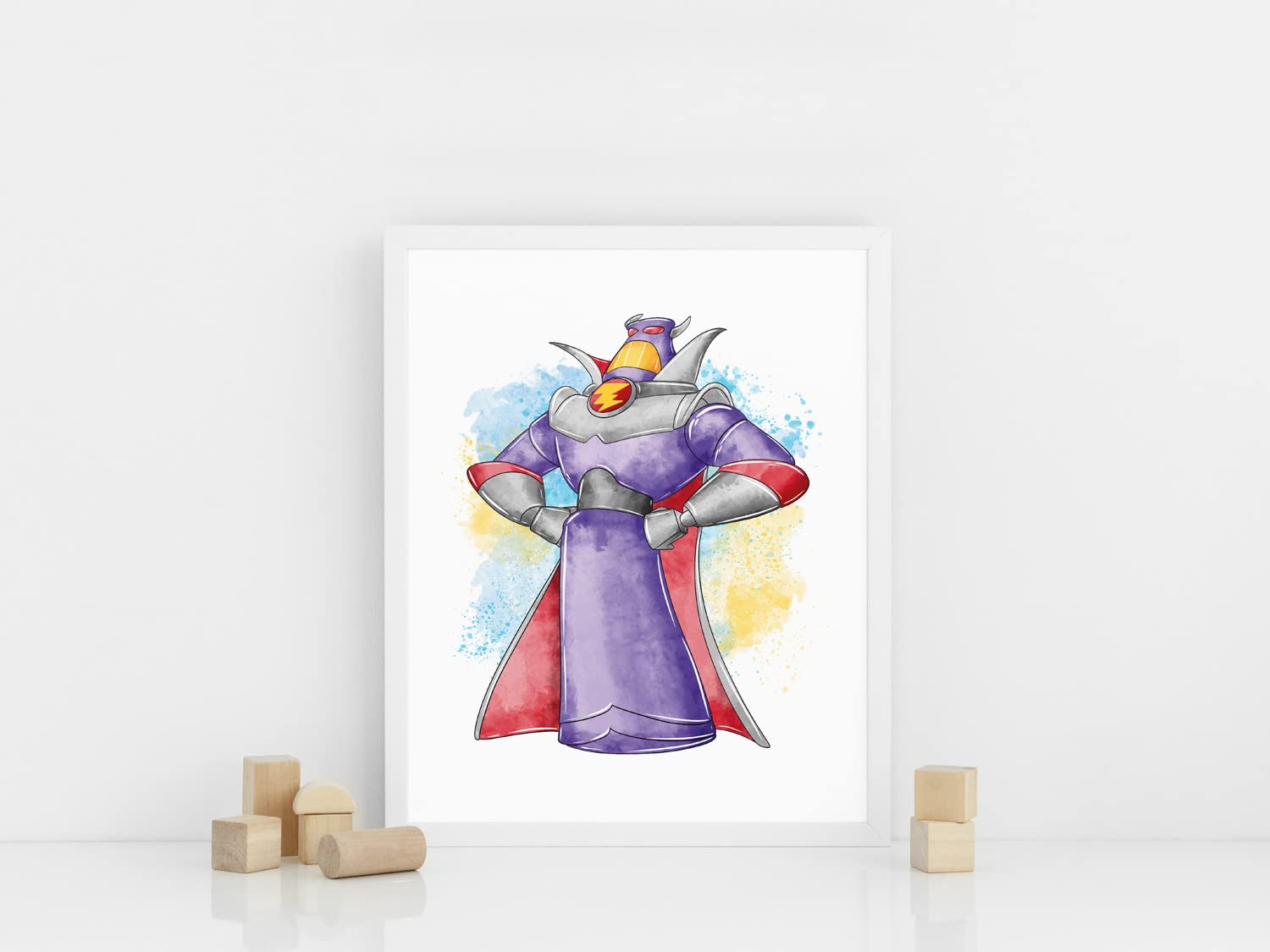 Amazon｜Nistio® トイ・ストーリー 水彩プリント トイ・ストーリー