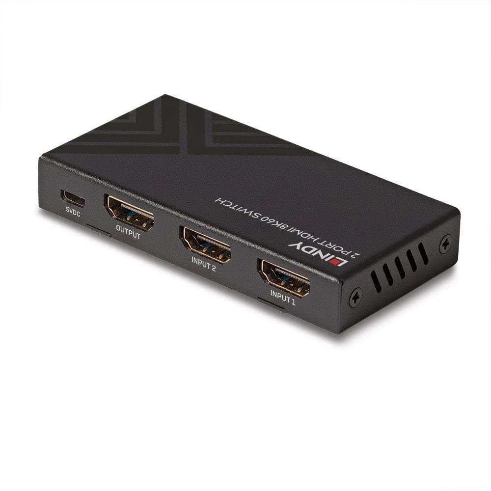 LINDY Commutateur HDMI 8K60 2 Ports 38337