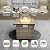 Outdoor Propane Fire Pit Table - CSA/ETL Certified Safe 50,000 BTU Pulse Ignition Weatherproof Square Wicker Propane Gas Fire Table w/Tile Tabletop Adjustable Flame - Glass Rocks