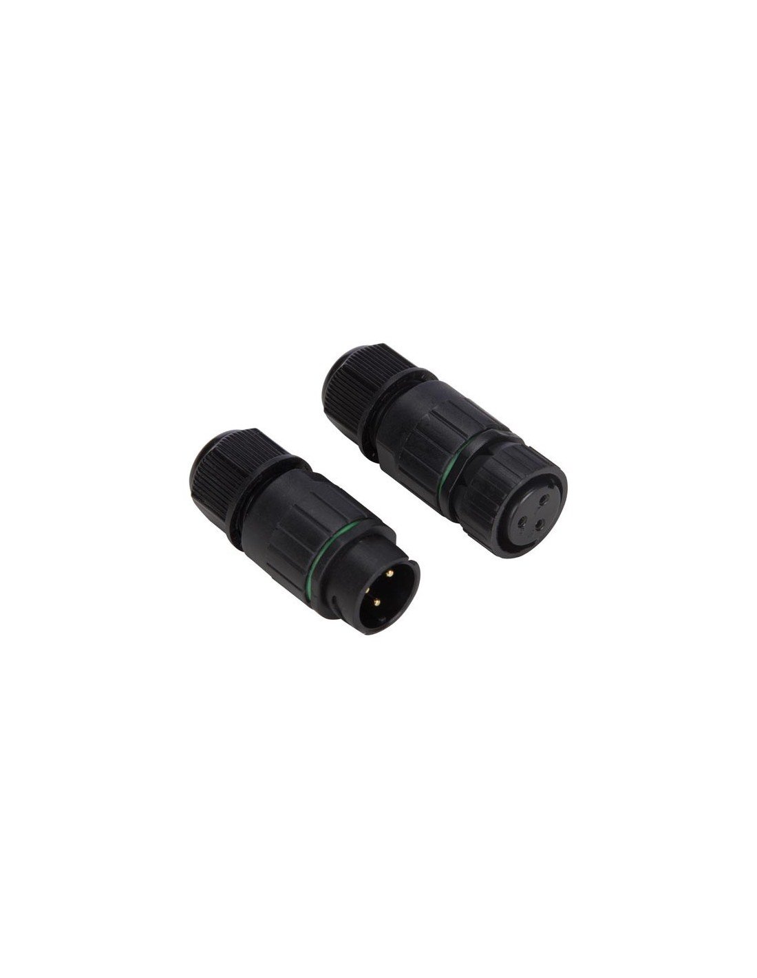 XCSOURCE Connecteur étanche Forme I IP67 3 broches Câble Electrique