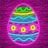 Easter Egg Neon Sign Dimmable Easter Decorations Led Neon Sign for Wall Decor Egg Neon Light Sign Light Up Sign for Spring Bar Living Room Decor for Party Holiday Bedroom Gifts