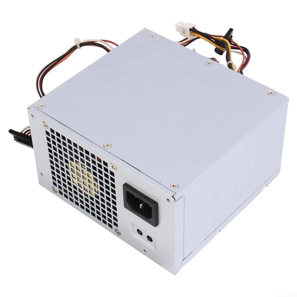 300W Netzteil L300NM-01 für Dell 3847 MT PS-6301-06D AC265AM-00 Ersatz Stromversorgung Adapter mit für sata 24-Pin Silber Metall Gehäuse