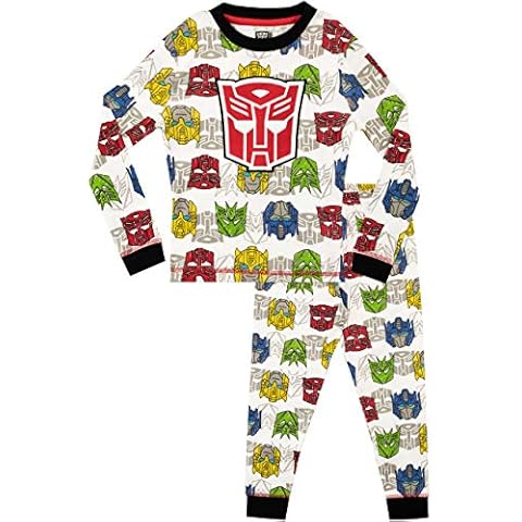 Transformers Boys Grey Snuggle Fit Pyjamas Cover