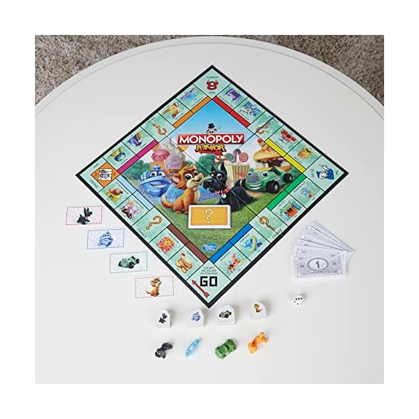 Monopoly Junior : Un premier pas dans l'univers du Monopoly pour les enfants 51b3tBgZoKL. SS600
