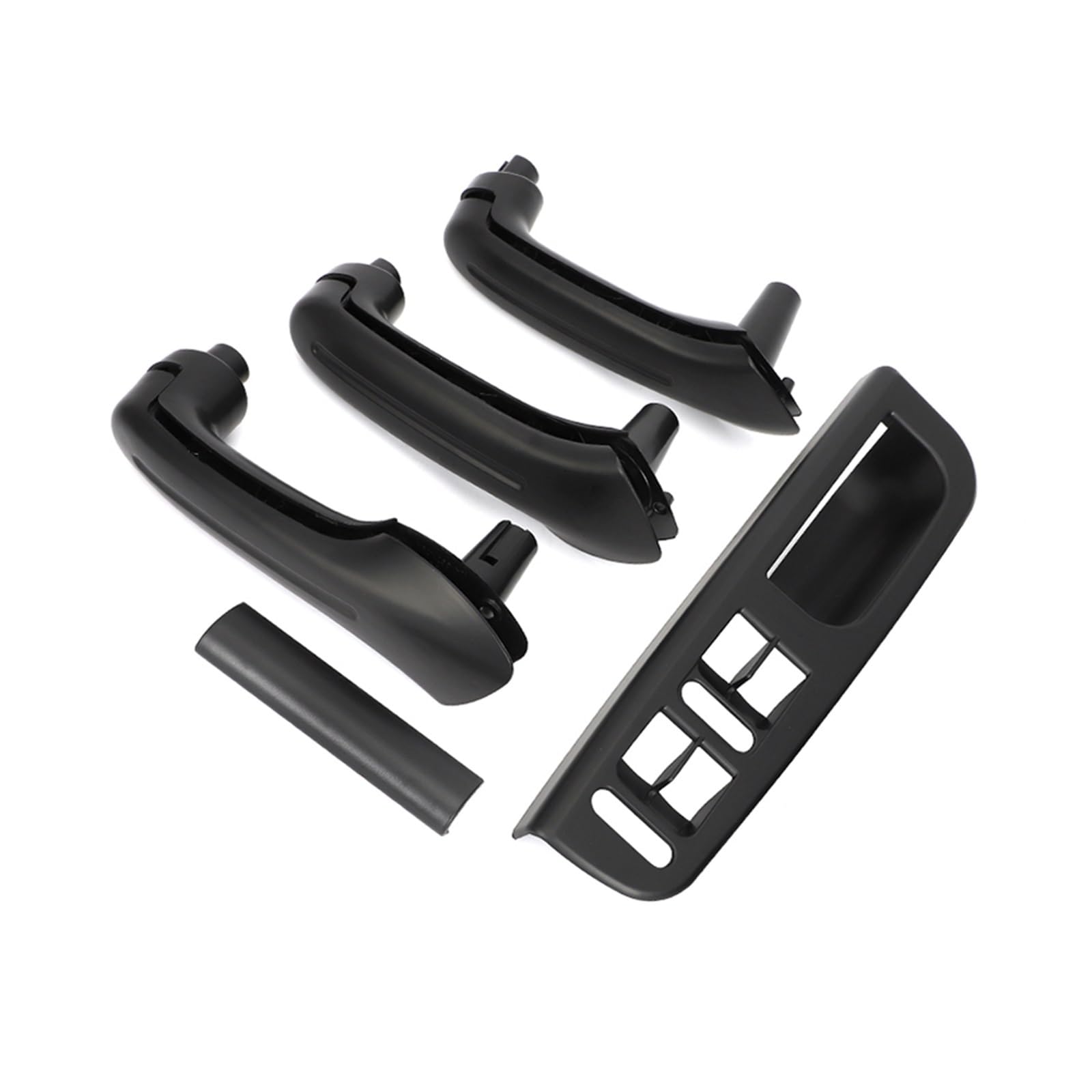 Nqkcuac Front Left 3Pieces Door Pull Handle For Vw For Bora For Golf 4 Mk4 For Jetta 1999-20071J4867179a 3B1867171e7d Interior Grab Inside Handle Door Armrest(Front Left 3Pieces)