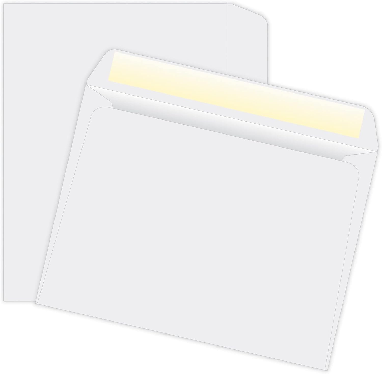 Quality Park Large Format/Catalog Envelopes, Gummed, White, 6 x 9, 500 per Box, (QUA37181)