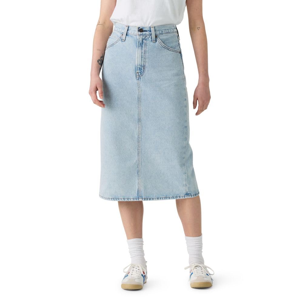 Levi's Women's High-Rise Slit Skirt
