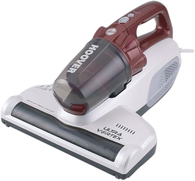 HOOVER Aspirador de Mano Especial Colchones, Antiácaros y Antibacterias, Luz Ultravioleta UVC