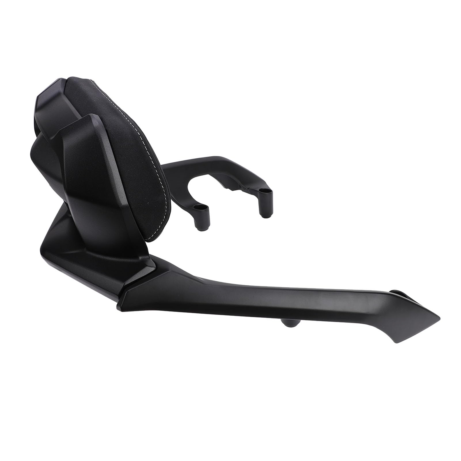 Qqmora Dossier de Siège Passager de Moto, Dossier de Siège Arrière, de Passager, Réduction de la Résistance au Vent, Support Lombaire avec Coussin de Cadre pour Tmax 530