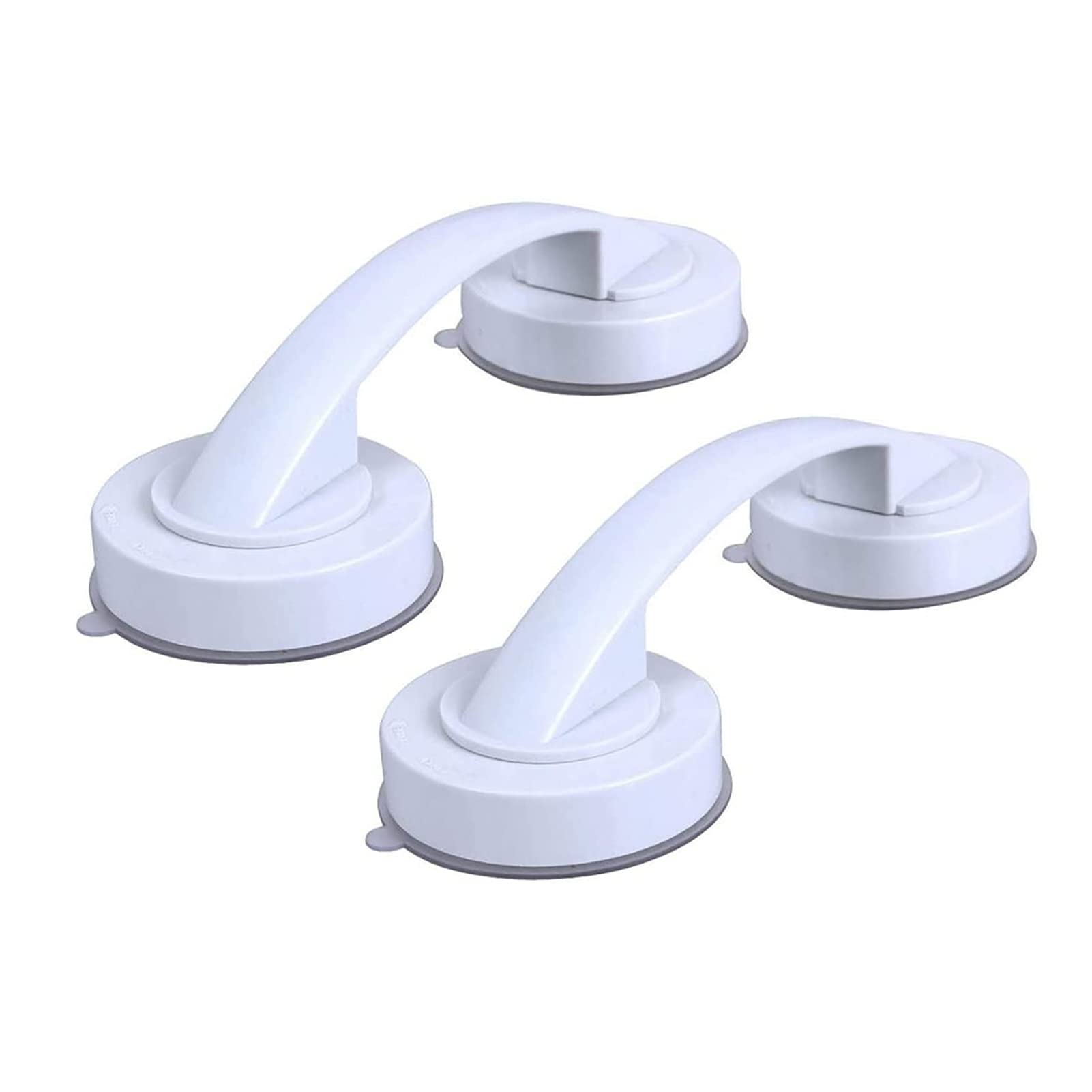 FKXSXAZ 2pcs Bathroom Grab Bar, Anti-Slip Safety Shower Handrails for Handicapped Elderly Disabled Support Rail Anti-slip Bar