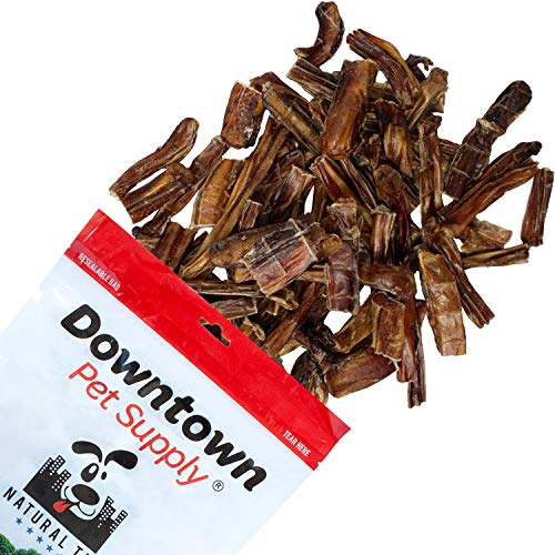 Downtown Pet Supply 0.5 LB Beef Bully Sticks - Rawhide Free, Long Lasting Dog Chews for Small Dogs and Puppies