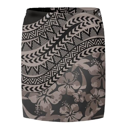 Men's Beachwear Samoan Male Wrap Skirt Lavalava Polynesian Pareo Hawaiian Casual Wear South Pacific Lap-Lap