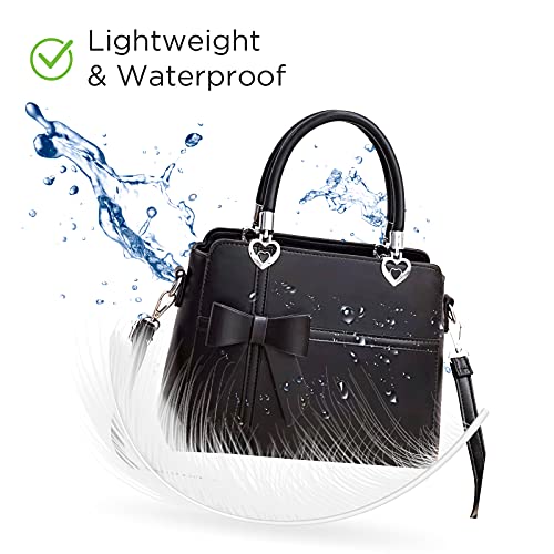 Girls Bowknot Handbag Purse Cute Leather Shoulder Bag For Women Top-Handle Totes Satchel #TOP2