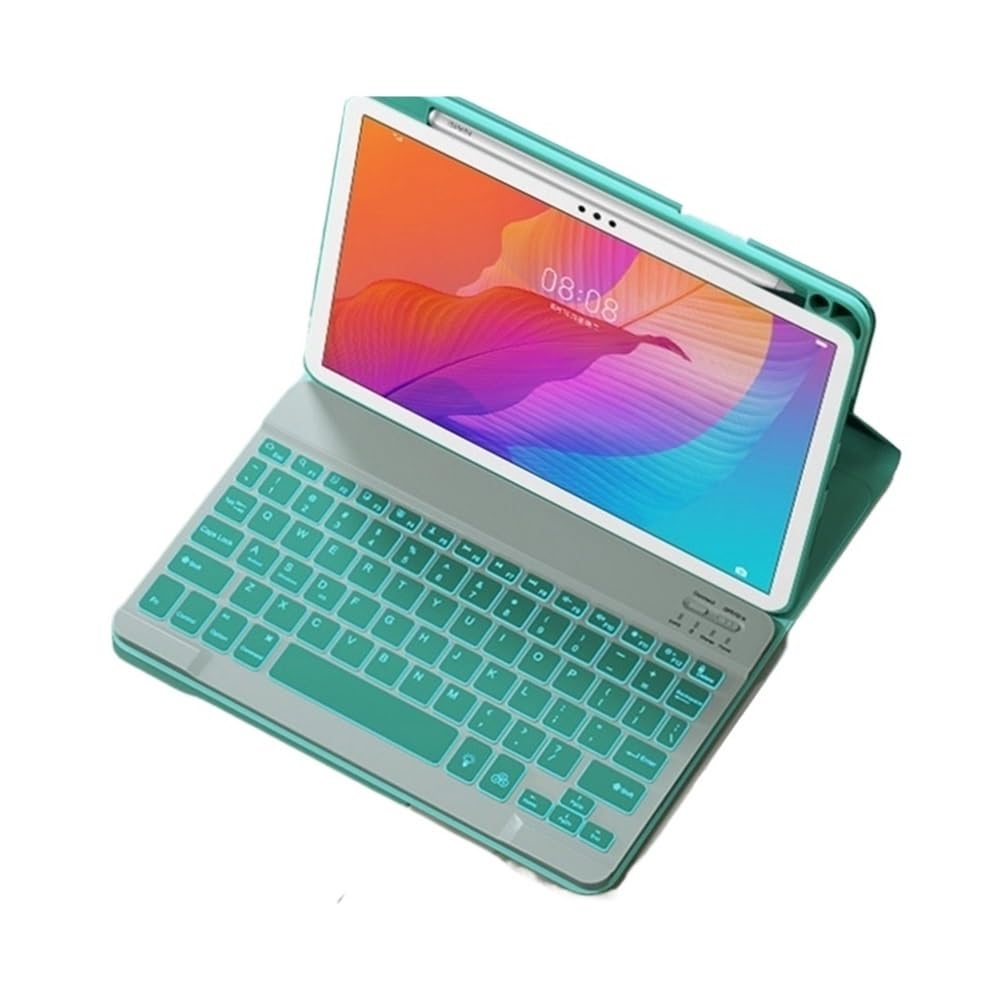 Funda para iPad de 10.ª generación con teclado retroiluminado ideal para estudiar en la universidad 7