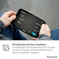 TomTom LKW-Navi GO Professional 2. Generation (6" großer kapazitiver Touchscreen mit Karten von Europa und Echtzeit-Verkehrsinformationen, speziell für LKW, Transporter, Busse und große Fahrzeuge) – Ansicht 5