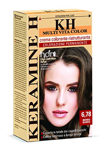 Keramine H Crema colorante restaurante rubio cuarzo 6,78 ml