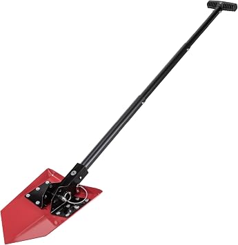 DMOS Delta Folding & Collapsible Shovel - Racing Red - Regular