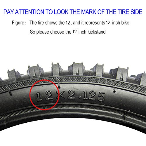 image for USONG Children's Bicycle Single-Side Stand Folding Bicycle Bracket Chi