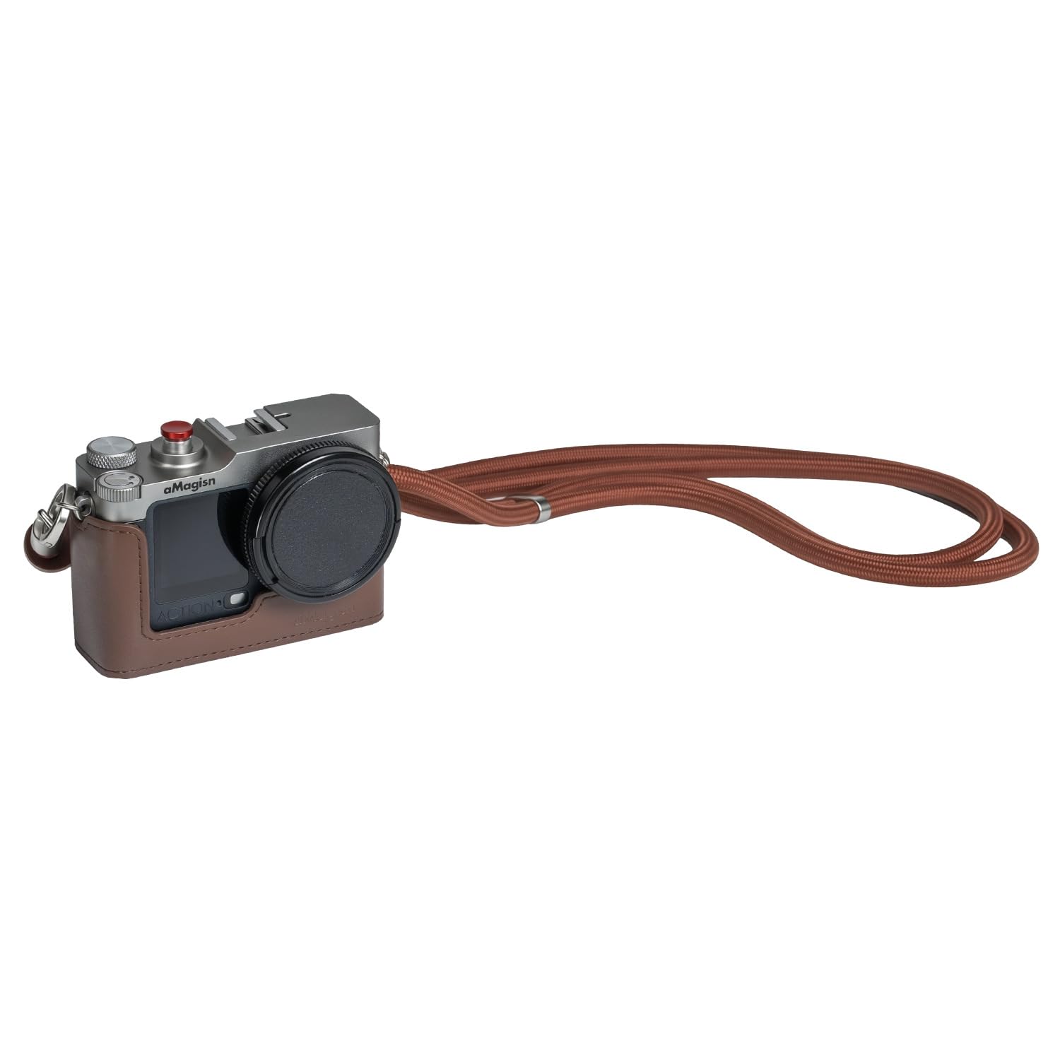 Jaula Estructura para dji Osmo Action 6, Kit de empuñadura Vintage fotografía Urbana Empuñadura cámara Accesorios de protección para dji Osmo Action 6