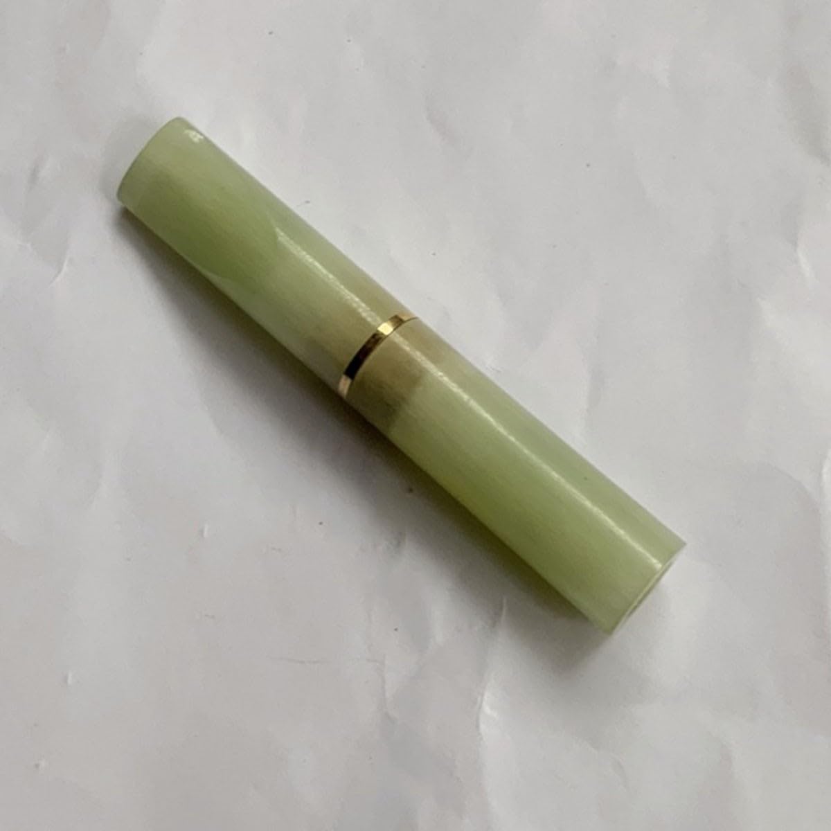 Bocchino per sigaretta in giada, il bocchino per sigaretta con filtro è adatto per elementi filtranti da 9 mm, grossolani, medi e fini, tre utilizzi(Jade color)