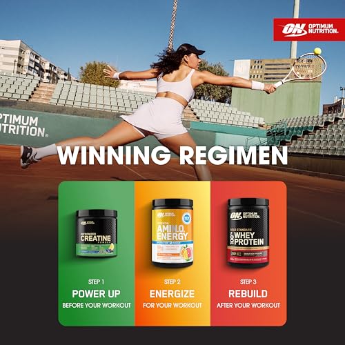 Optimum Nutrition Amino Energy Powder Plus Focus, Sunkissed Citrus, 9.5 Oz - image 9