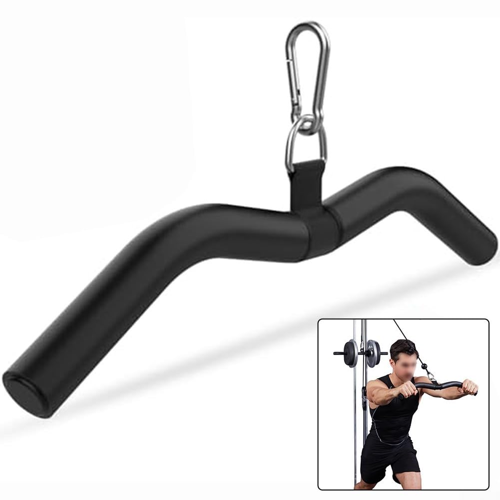 Barra multifunzione per bicipiti, trazioni, tricipiti, tensione posteriore, accessori fitness, cavo allenamento forza, attacco trazioni, carico 136 kg
