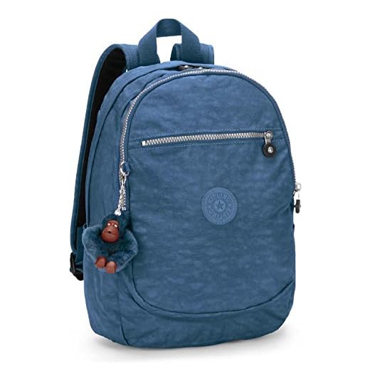 Kipling CLAS CHALLENGER k15016 - Borsa da donna 26 x 36 x 21 cm (L x A x P), blu (Blau (33V Jazzy Blue)), 26x36x21 cm (B x H x T)