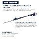 Bosch Professional 18V System Teleskop-Heckenschere GHE 18V-50 TP (2,5-m-Teleskopstange, 3.400 Hübe pro Minute, 23,5 mm Zahnabstand, inkl. Schultergurt, ohne Akku)